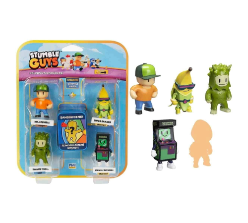 PMI SG2240 Stumble Guys Figür Seti 5li -Necotoys PMI SG2240 Stumble Guys Figür Seti 5li -Necotoys