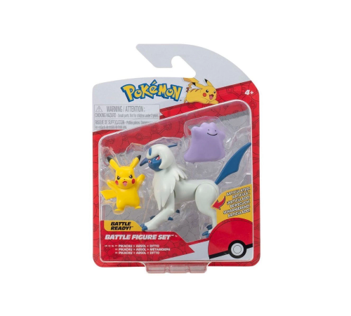 POK 95155-R Pokemon Battle 3Lü Figür Seti POK 95155-R Pokemon Battle 3Lü Figür Seti