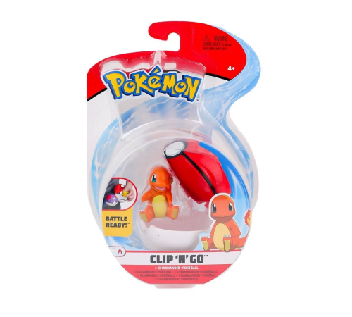POK PKW0145 Pokemon Clip N Go Charmander POK PKW0145 Pokemon Clip N Go Charmander
