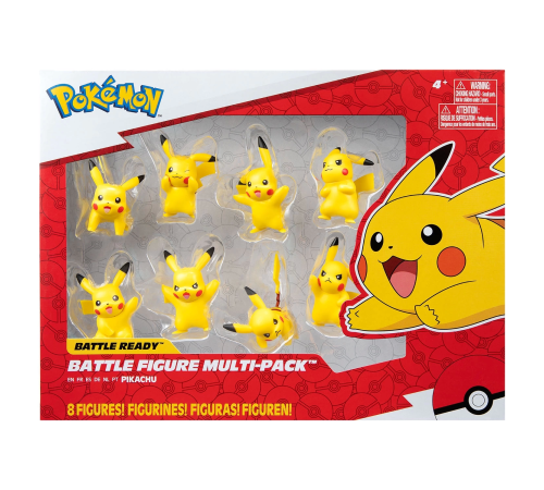 Pokemon Battle 8'li Figür Seti Pikachu