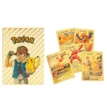 Pokemon Starter Kartları Gold 55'li Paket