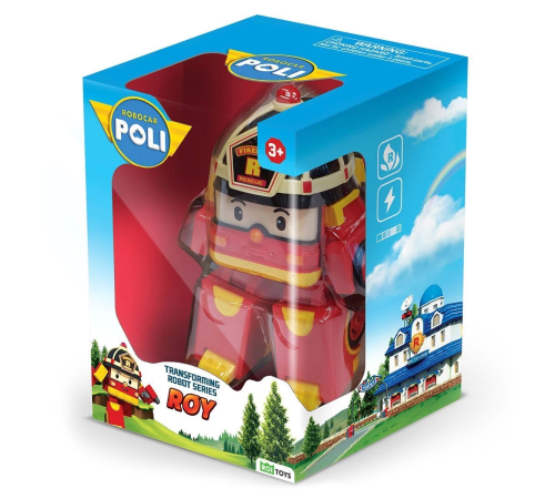 POLI MRT-0652 Robocar Poli Transforming Robot Roy Figür -Necotoys POLI MRT-0652 Robocar Poli Transforming Robot Roy Figür -Necotoys