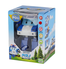 POLI MRT-685 Sesli ve Işıklı Robocar Poli Büyük Transforming Robot Poli