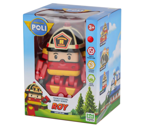POLI MRT-686 Sesli ve Işıklı Robocar Poli Büyük Transforming Robot Roy -Necotoys POLI MRT-686 Sesli ve Işıklı Robocar Poli Büyük Transforming Robot Roy -Necotoys