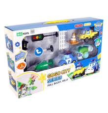 POLI-ZR-912 Robocar Poli Gogo City Seri Poli Burky Helly Oyun Seti