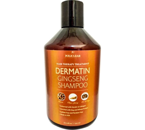 Policlear Dermatin Shampoo Ginsengli Özel Bakım Şampuanı 500 ml Policlear Dermatin Shampoo Ginsengli Özel Bakım Şampuanı 500 ml