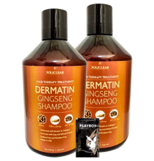 Policlear Dermatin Shampoo Ginsengli Özel Bakım Şampuanı 500 ml x 2 adet + Jel