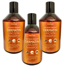 Policlear Dermatin Shampoo Ginsengli Özel Bakım Şampuanı 500 ml x 3 adet