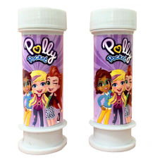 ​​​​​​​Polly Pocket Temalı 2'li Köpük Baloncuk