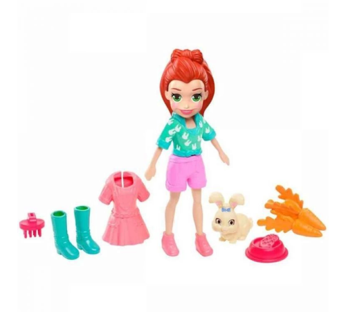 Polly Pocket ve Hayvan Dostu Oyun Seti