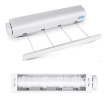 Pratik Çamaşır Kurutma Portatif Yeni Nesil Çek As Kolay Askılık 4 İpli Çamaşır Askılığı