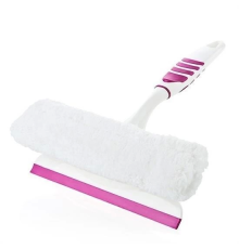 Pratik Kolay Mikrofiber Peluşlu Camsil Cam Silme Aleti Aparatı