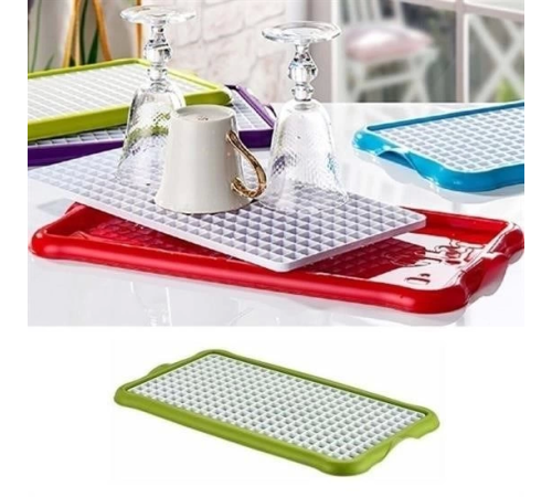 Pratik Lavabo Tezgah Üstü Bulaşık Kurutmalığı Süzmatik 22x40 cm Pratik Lavabo Tezgah Üstü Bulaşık Kurutmalığı Süzmatik 22x40 cm