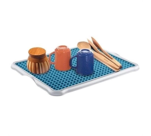 Pratik Lavabo Tezgah Üstü Bulaşık Kurutmalığı Süzmatik 22x40 cm Pratik Lavabo Tezgah Üstü Bulaşık Kurutmalığı Süzmatik 22x40 cm