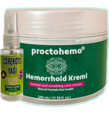 Proctohemo Kişisel Kremi 100 ml + Çörek Otu Yağı 30 ml