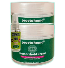 Proctohemo Krem 100 ml x 2 adet + Çörek Otu Yağı 30 ml