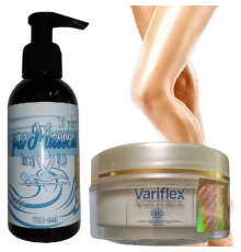 Promasseur Plus Kokusuz Tatsız Sade Masaj Yağı-Variflex Krem ile