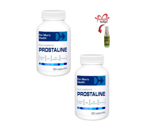 Prostaline Pro.statla sorunu olan Erkeklere Akış Rahatlatma Desteği 60'lı x 2 adet+Çörekotu Yağı