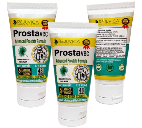 Prostavec Erkeklere Özel Krem 50 ml x 3 adet Prostavec Erkeklere Özel Krem 50 ml x 3 adet