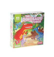 PRS 32703 The Dinosaur Forest Pre School Puzzle 12 Parça