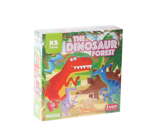 PRS 32703 The Dinosaur Forest Pre School Puzzle 12 Parça