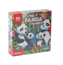 PRS 32706 The Panda Family Pre School Puzzle -KS Puzzle