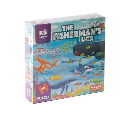 PRS 32708 The Fisherman Sluck Pre School Puzzle -KS Puzzle