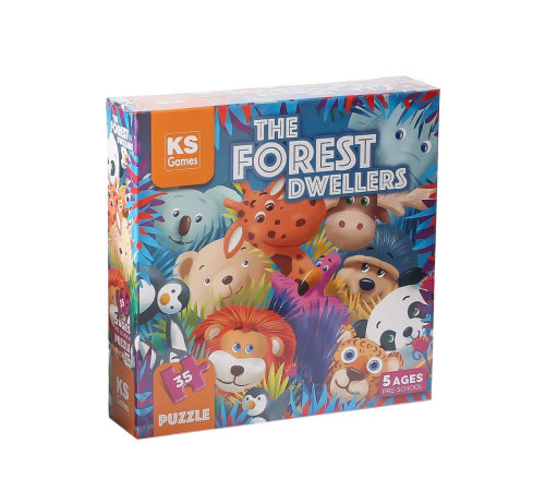 PRS 32713 The Forest Dwellers 35 Parça Puzzle PRS 32713 The Forest Dwellers 35 Parça Puzzle
