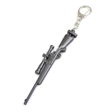 Pubg Metal Gri Keskin Nişancı Tüfeği Anahtarlık