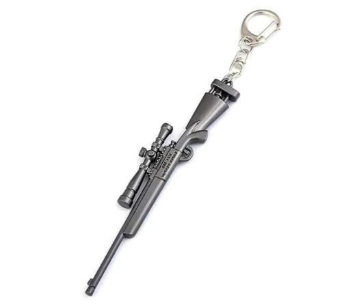 Pubg Metal Gri Keskin Nişancı Tüfeği Anahtarlık Pubg Metal Gri Keskin Nişancı Tüfeği Anahtarlık