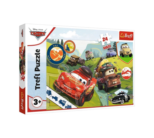 PUZZLE-14352 Maxi Disney Cars 3 24 Parça Çocuk Puzzle PUZZLE-14352 Maxi Disney Cars 3 24 Parça Çocuk Puzzle