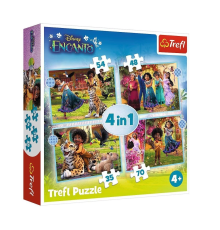 PUZZLE-34615 Disney Encanto 4IN1 Puzzle
