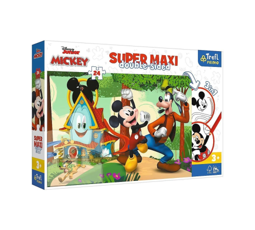 PUZZLE-41012 Süper Maxi Mickey 24 Parça Çocuk Puzzle PUZZLE-41012 Süper Maxi Mickey 24 Parça Çocuk Puzzle