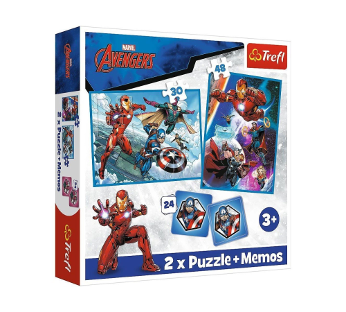 PUZZLE-93333 2W1 Marvel The Avengers Çocuk Puzzle PUZZLE-93333 2W1 Marvel The Avengers Çocuk Puzzle