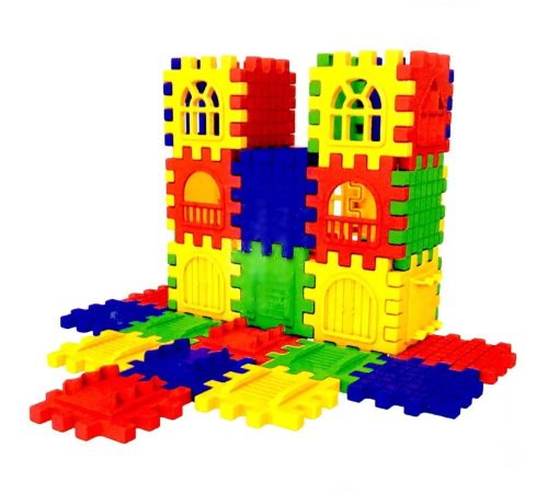 Puzzle City 3D Yapı ve Tasarım Blokları 128 Parça Puzzle City 3D Yapı ve Tasarım Blokları 128 Parça