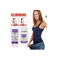Quick Gel Vücut Zayıflatmaca Masaj Kremi 50 ml+ Quick 15 Gıda Takviyesi ile
