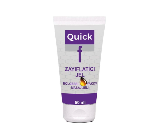 Quick Gel Zayıflamaya İncelemeye Bölgesel Masaj ve Bakım Kremi 50 ml Quick Gel Zayıflamaya İncelemeye Bölgesel Masaj ve Bakım Kremi 50 ml
