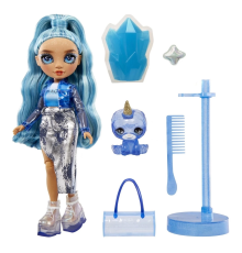 Rainbow High Skyler Parlak Slime ve Evcil Hayvan Serisi Bebeği