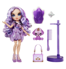 Rainbow High Violet Parlak Slime ve Evcil Hayvan Serisi Bebeği