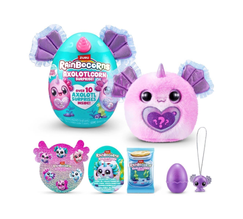 RAR35000 Rainbocorn Axolotlcorn Sürpriz Peluş
