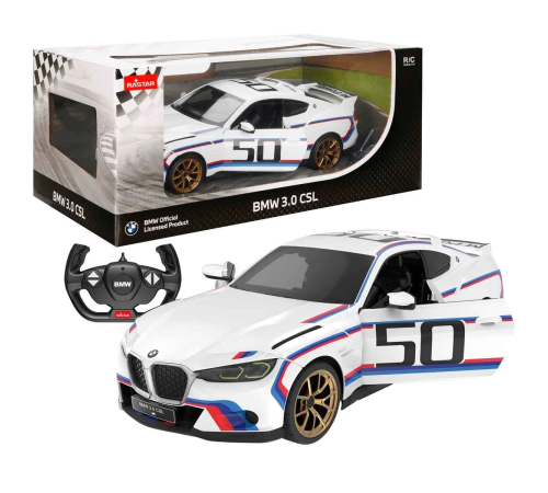 Rastar 1/14 F/F BMW 3.0 CSL 2.4GHZ Işıklı Uzaktan Kumandalı Araba Rastar 1/14 F/F BMW 3.0 CSL 2.4GHZ Işıklı Uzaktan Kumandalı Araba