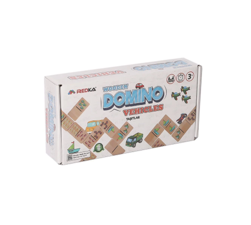 RD5649 Ahşap Domino Oyunu Araçlar RD5649 Ahşap Domino Oyunu Araçlar