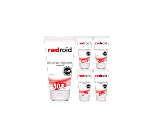 Redroid 5 Tane Hemeroid Masaj Kremi Baağsur İçin 50 ml Özel Krem Redroid 5 Tane Hemeroid Masaj Kremi Baağsur İçin 50 ml Özel Krem