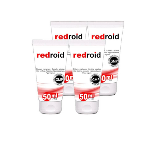 Redroıd Hemeroıd Bitkisel Özel Masaj Bakım Kremi 50 ml x 4 adet