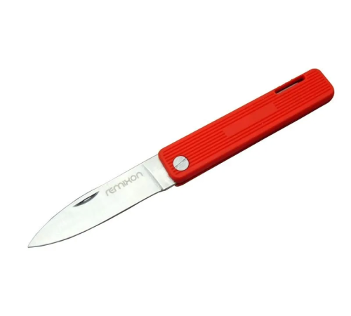 Remixon K200RED Kamp / Bahçe Çakı Kırmızı 18 cm - Manuel, Plastik Sap Remixon K200RED Kamp / Bahçe Çakı Kırmızı 18 cm - Manuel, Plastik Sap