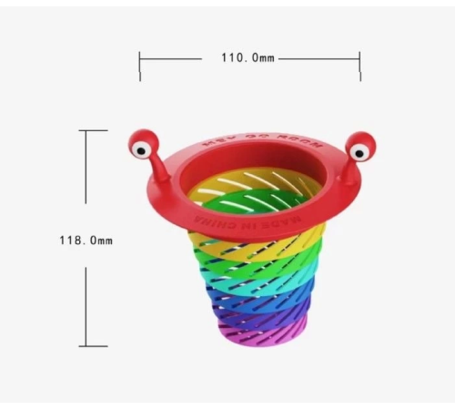 Renkli 6 Kademeli Lavabo Süzgeci Renkli 6 Kademeli Lavabo Süzgeci