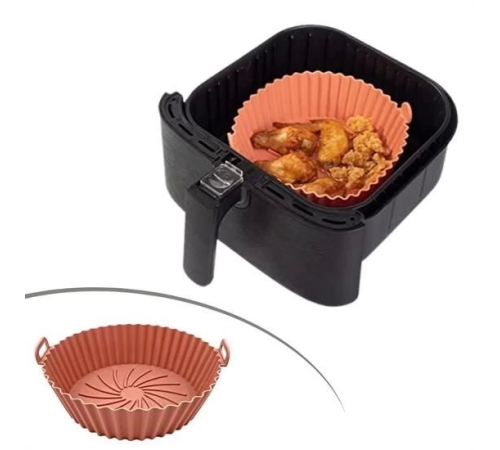 Renkli Isıya Dayanıklı Yıkanılabilir Silikon Fırın Ve Airfryer Yuvarlak Pişirme Matı 20 Cm Renkli Isıya Dayanıklı Yıkanılabilir Silikon Fırın Ve Airfryer Yuvarlak Pişirme Matı 20 Cm