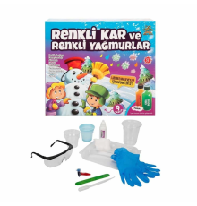 Renkli Kar ve Renkli Yağmurlar Bilim Seti