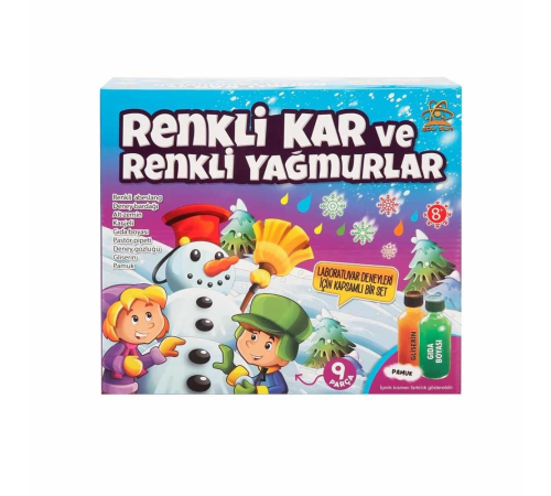 Renkli Kar ve Renkli Yağmurlar Bilim Seti Renkli Kar ve Renkli Yağmurlar Bilim Seti