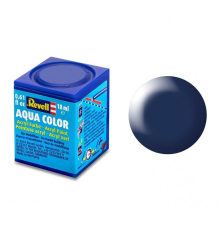 Revell 350 - Aqua Color Dark Blue - Silk Boya - 18 ml